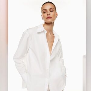 Babaton Essential Poplin Relaxed Shirt